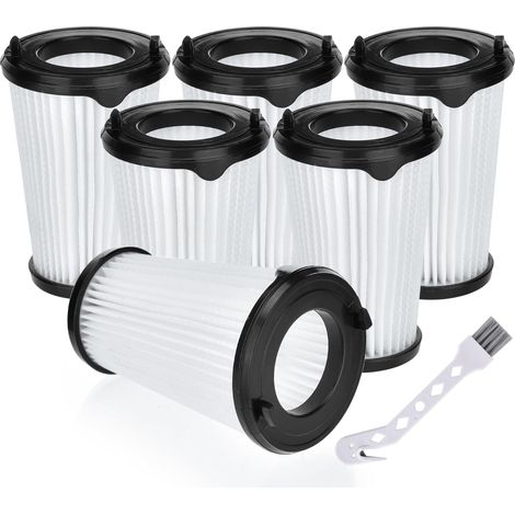 6 Stück Filter für AEG Ergorapido AEF150 CX7 Flexibility Animal Akkustaubsauger Ersatzfilter für CX7-2 & QX8 Animal X Power CX7-2-45an CX7-2-i360 CX7-2-s360 Zubehör