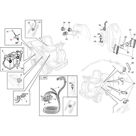 Mikro-Polyfunktion verdrahtet GTR ORIGINAL GIANNI FERRARI 91002140007