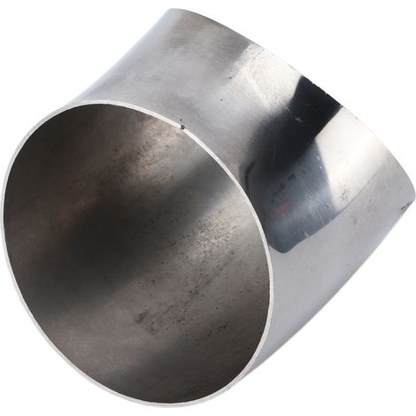 45°-Turbo-Abgaskrümmer aus korrosionsbeständigem Edelstahl 304, Fallrohr für Abgasanlage, langlebiges Bauteil (1/5)