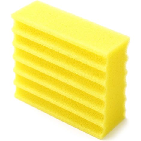 SunSun Ersatzteil Filtermatte Filterschwamm fein gelb für Bio Teichfilter CBF-350B - Durchlauffilter Teich bis 60.000 L Teichvolumen - bis 10000 l/h - 2 Kammer-System Teich Filter Biofilter Koiteich (1/5)