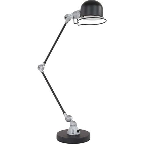 Tischlampe - schwarz - Davin - kunststoff metall - (1/5)