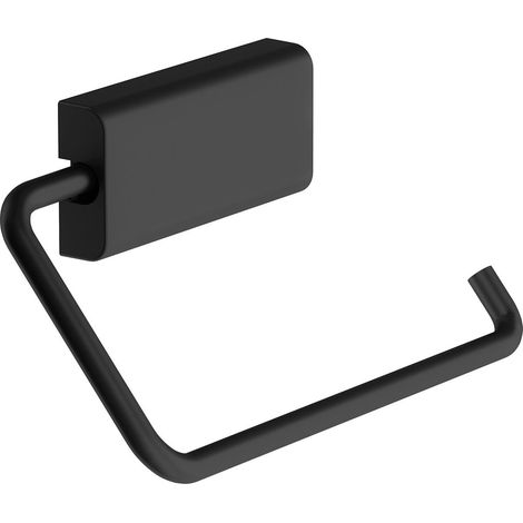 Cosmic Toilet Roll Holder Without Cover Matte Black Next (1/5)