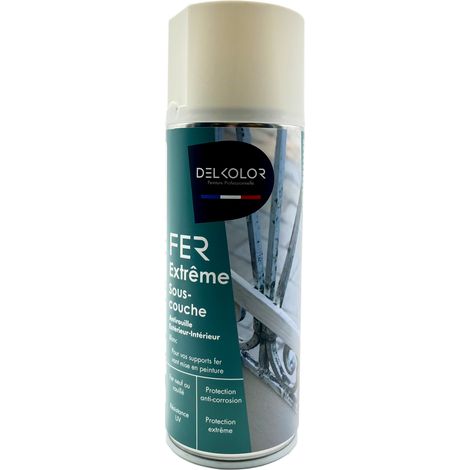 Aérosol Spécial Fer Sous Couche Antirouille - Delkolor - 400ML