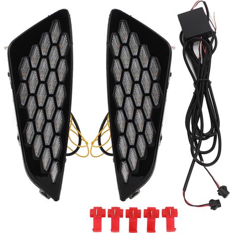 LED-Tagfahrlichter (links und rechts), 3 Farben, 5000–8000 K, 12 V, 4555 lm, Ersatz für Sienna XSE ab 2021 (1/3)