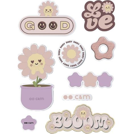 SBS Set Decorativo Stickers Fiori
