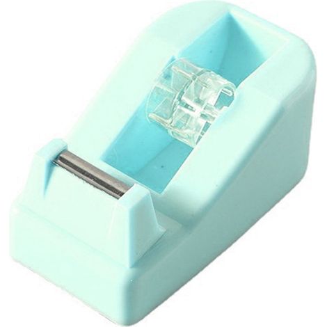Irovami Dévidoir ruban adhésif bureau – Diamètre tige 2cm, vert – Idéal pour cadeaux, maison, bureau (1/5)