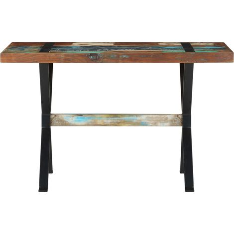 Maison Exclusive - Esstisch 120x60x76 cm Altholz Massiv