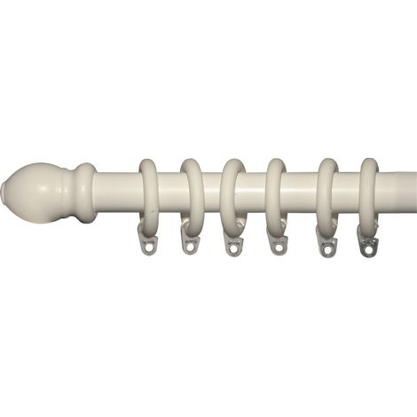 BASTONE SCORRITENDA BIANCO D.23 CM.200  BN200-23