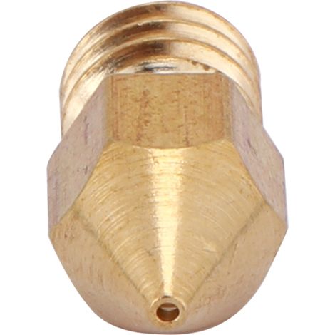 10 Pièces Buse d'Imprimante 3D MK8 en Laiton 1.75mm/0.6mm pour Extrudeur