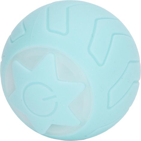 Intelligenter Haustier-Spielball aus ABS und Silikon mit automatischem Rollmechanismus, ideal für Hauskatzen, in Blau. (1/5)
