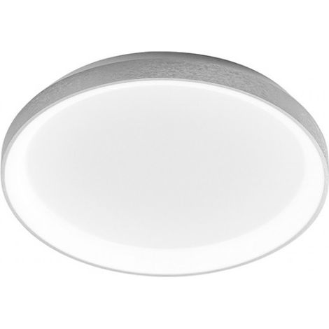 Plafoniera led gea luce krizia pp b 30w 3000k 4000k alluminio bianco lampada soffitto, tonalità luce 3000°k (luce calda)