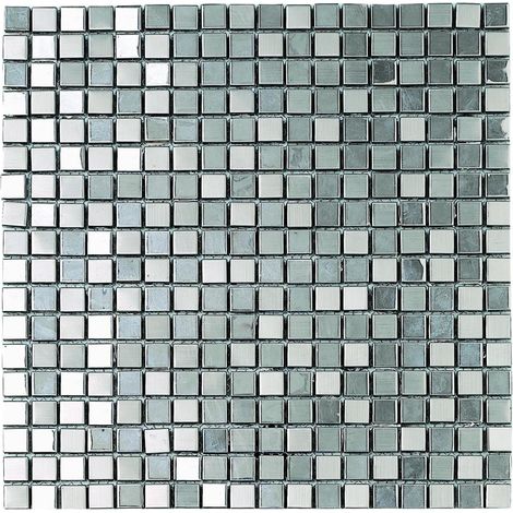 Dune 185647 METALIC SILVER 30,1x30,1 Mosaico Inox Brillo/Mate - ref: 185647 (1/2)