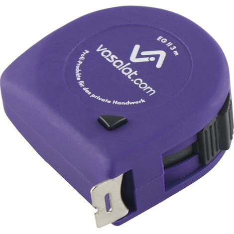 vasalat Rollbandmaß 3 m x 16 mm EG-Prüfzeichen Genauigkeit II (1/3)