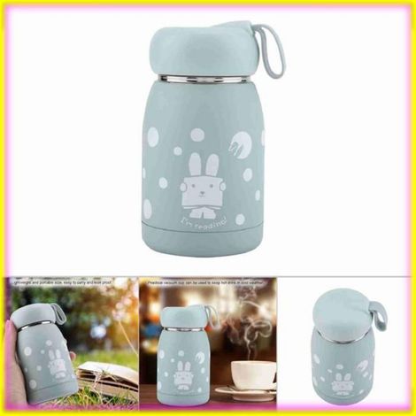 keenso Tasse sous vide (Bleu) Tasse Isotherme En Acier Inoxydable Avec Motif De Lapin Mignon culinaires tasse Bleu (1/5)