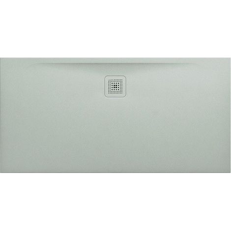 Receveur de douche LAUFEN PRO, rectangulaire, écoulement sur le côté long, 1400 x 700 x 30 mm, gris clair LAUFEN