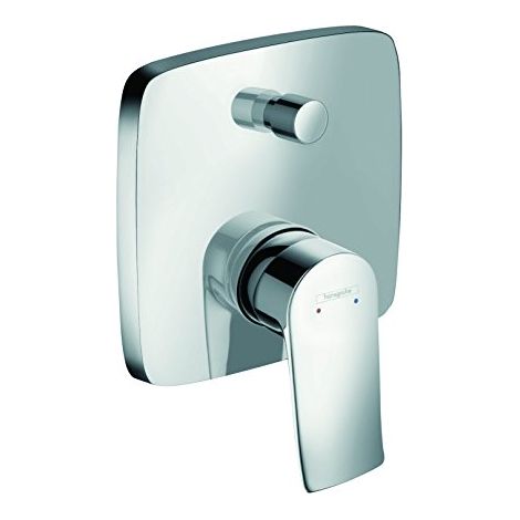 Hansgrohe Metris New - Rubinetto ad incasso per vasca da bagno, cromato 31454000 (1/4)