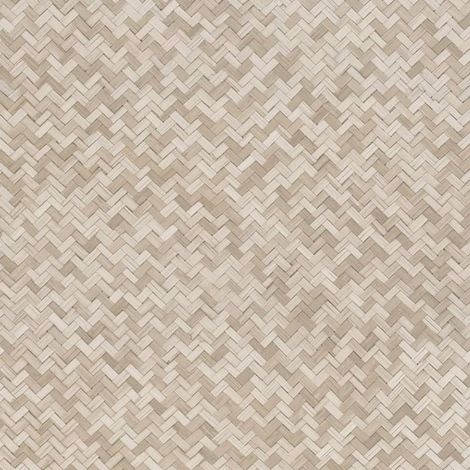 Papier peint vinyle grainé sur intissé motif chevrons – Largeur 53 cm – Longueur 10,05 m – Bonne résistance à la lumière – Entretien lessivable – Noordwand (1/5)