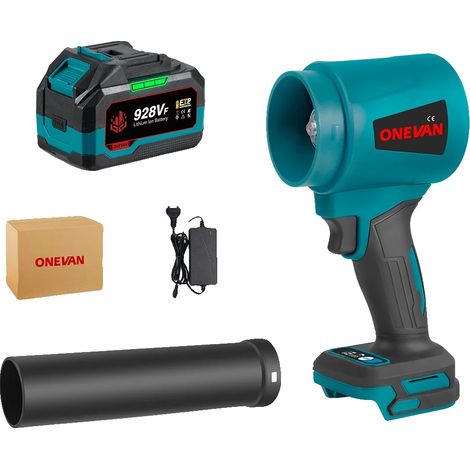 Souffleur Turbo Électrique, 4000W de Puissance, Performance Haute Vitesse, 1 Batterie Prise EU (1/2)