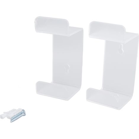 2 Pièces Support Murale pour Manette de Jeu, Casque Audio et Télécommande - Rangement Salon (1/5)