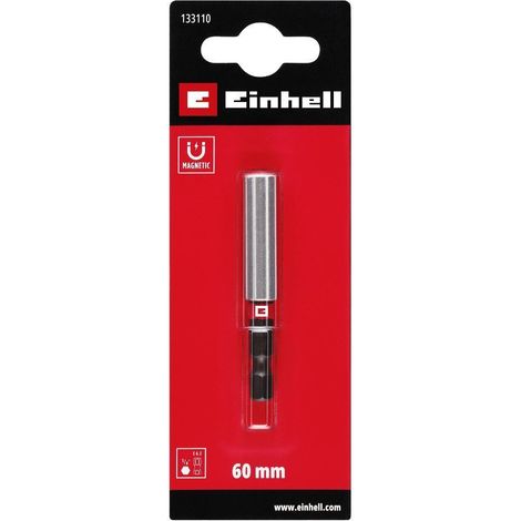 Einhell porte-embout magnétique 1/4 pouce douille hexagonale 6cm - 49133110