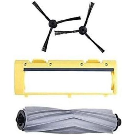 Pièces de rechange AMIBOT Animal H2O Rouleau central + couvercle brosse + brosse latérale Nettoyage robot optimal Durable Propriétaires de AMIBOT (1/4)