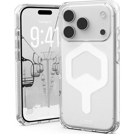 Plyo funda para teléfono móvil 16 cm (6.3) Transparente, Blanco