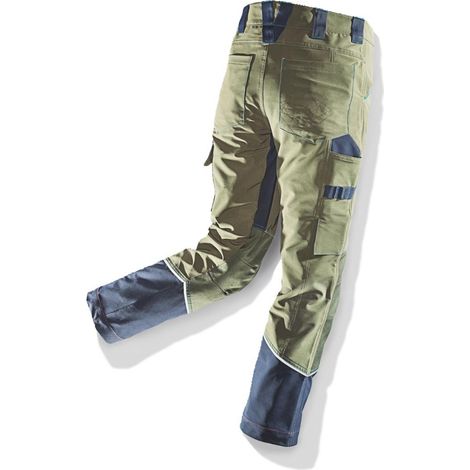 1211, Stretch-Hose FLEXIT oliv, Gr. 52