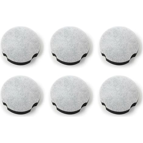 6 Pack Filtre aspirateur, compatible Powerforce Compact, Turbo sans sac, remplacement pièce 1604, entretien maison (1/5)