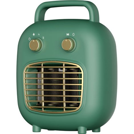 Heizgerät für Zuhause, tragbarer elektrischer Heizer mit niedlichem Cartoon-Motiv, tragbarer Sofortheizer für Zuhause YMYNY