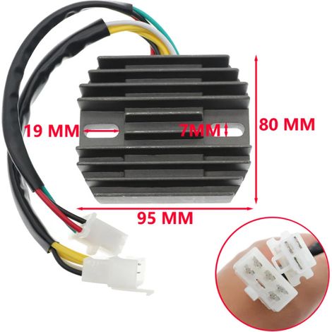 Rectifier regulator suitable for Honda 31600-Ma6-000 31600-Mj1-672 (1/4)