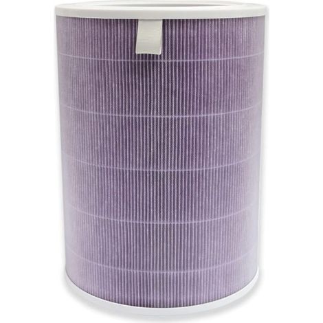 M8R-FLH Filtre de rechange compatible avec le purificateur d'air Xiaomi Mi 3C 3H 3, 2C 2H 2S, purificateur d'air Pro, H13 HEPA Filtration en 4 étapes Charbon actif Air Clean Poussière COV (1/5)