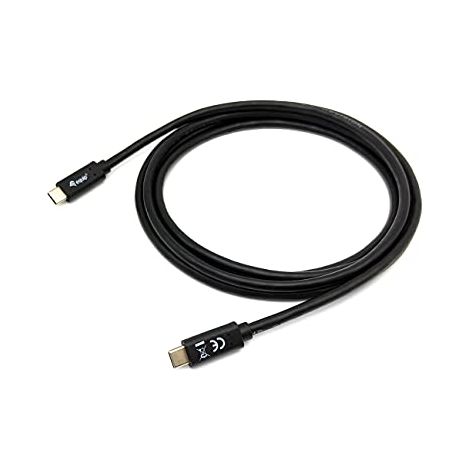 Câble usb-c mâle usb-c mâle usb 3.2 1m transfert 5g 3a couleur noir (1/2)