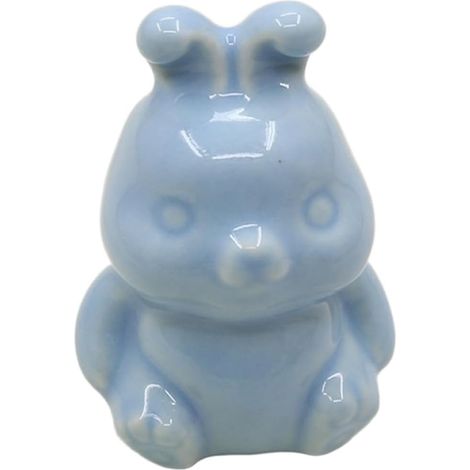 Ceramic rabbit drawer, 5.5cm, for decoration (Light Blue) (1/5)