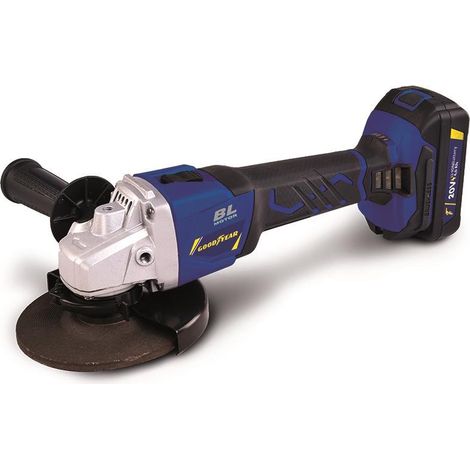 Smerigliatrice elettrica Goodyear 115 mm nero 20 volt (1/2)