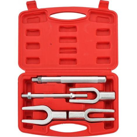 Kit Arrache Rotule Séparateur, Extracteur de Rotule Universel 5 Pièces, Outil de Démontage Type Fourche 17/23/28 mm pour Voitures (1/5)