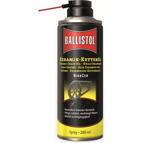 Spray à chaîne céramique BALLISTOL BikeCer, 200 ml
