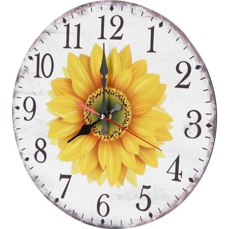 Horloge Murale Vintage Style Européen Rétro - Décoration Maison pour Salon - 30cm