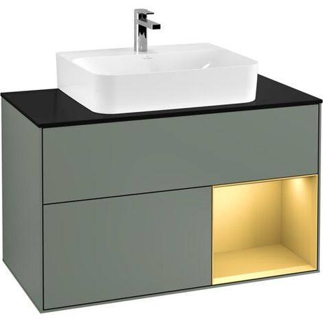 Villeroy & Boch G122HFGM Meuble sous-lavabo Finion G12 (1/2)