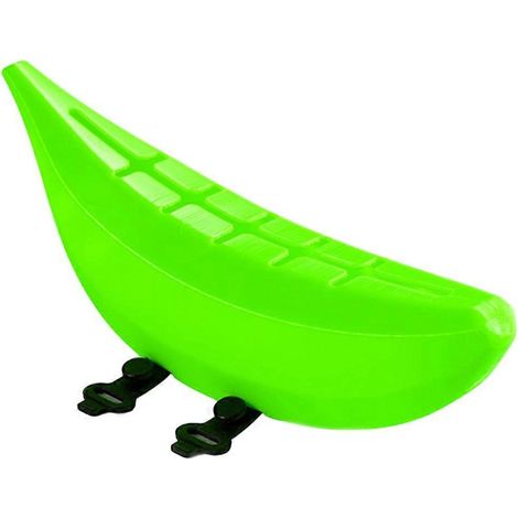Ultraleichte, 3D-gedruckte, bananenförmige Fahrradtasche für Rennradrahmen – ein trendiges Aufbewahrungsaccessoire fürs Fahrrad. (1/5)