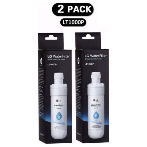 AIERQ 2er-Pack Filter (LT1000P) Kühlschrank, Kühlschrank-Wasserfilter (1/3)