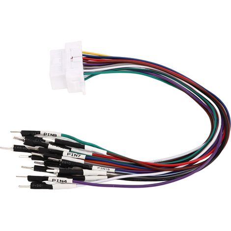 16-poliges OBD2-Anschlusskabel, schweißfrei, Fehlercode-Löschung, Diagnose-Jumper-Adapterkabel (1/5)