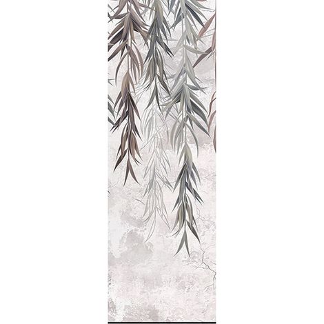 Poster Thème plantes abstrait - 90 x 270 cm (1/3)