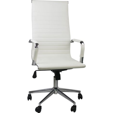 Silla de Escritorio con Ruedas Elegance 116x89x60cm Thinia Home (1/5)
