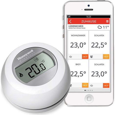 Honeywell T87RF2059 Evohome Funk, Termostato ambiente (1/4)