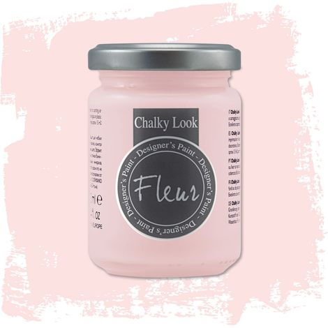 Fleur - Colori a base minerale - Fleur chalky look - effetto gesso 130 ml - scegli il colore / -/F19 Pink Rococo