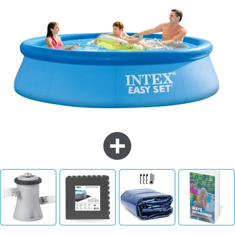 Intex Piscine Easy Set Ronde - 305x76 cm - 5-pièces SCB121 (1/5)
