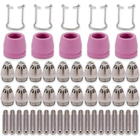 Kit de consommables pour découpeur plasma Ag60 SG-55 WSD-60 : buses et embouts de torche. Accessoires pour découpeur plasma (1/5)