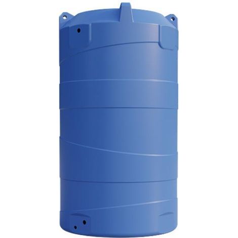 Serbatoio verticale 300 litri per acqua potabile e meteorica in polietilene lldpe rototec vn300