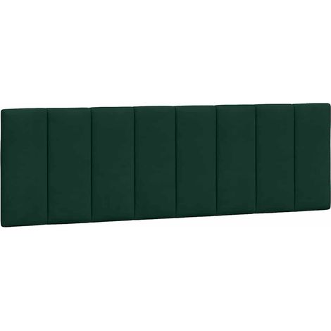 Maison Exclusive - Cuscino Testiera Hanko Verde Scuro 160 cm in Velluto
