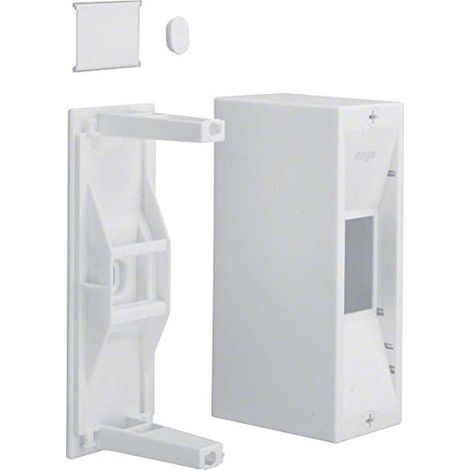 Caja de distribución Hager GD102N Blanco 160x55 mm